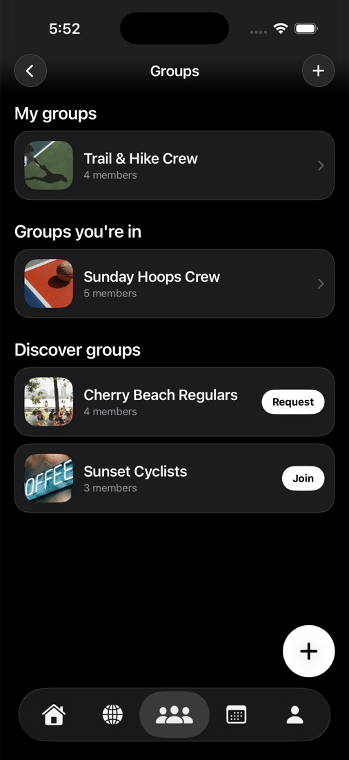 Your groups